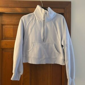 Lululemon Half Zip Funnel Neck Scuba